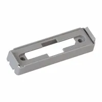 Polycarbonate bracket for mounting vehicle lights. Measures 4 1/16 in length, 1/2 in height, and 1 1/16 in width. Suitable for attaching lights on trucks, trailers, and heavy equipment in confined spaces