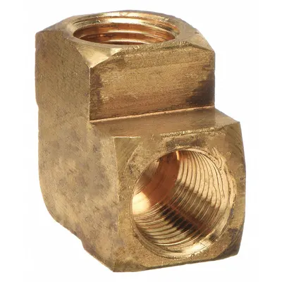 OEM CA2745 Brass 90° Elbow, 3/4 in x 3/4 in, 1,000 psi, 2 in Lg - Threaded High-Pressure Pipe Fittings for Potable Water