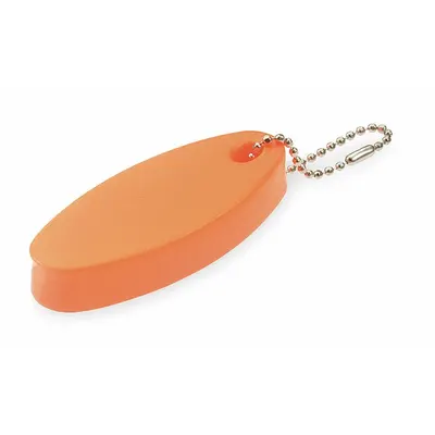 LUCKY LINE PRODUCTS Key Float, Orange, 4 in W x 1 in H - Key Floats
