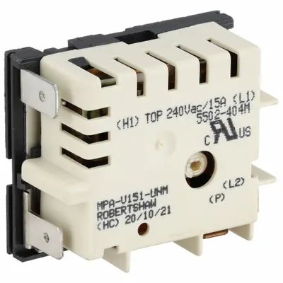 Robertshaw Infinite Switch: Mfr Part # 5502-404M - Replacement HVACR Controls, Switches & Thermostats