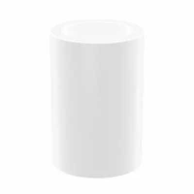 OILITE Sleeve Bearing: PTFE, 3/8 in Bore, 1/2 in OD, 3/4 in Overall Lg, White - Chemical- & Heat-Resistant Plastic Sleeve Bearings