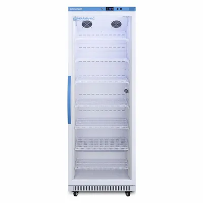 ACCUCOLD Vaccine Refrigerator: 18 cu ft, Upright, 2°C to 8°C, 26 in Overall Dp - Pharmacy & Vaccine Refrigerators