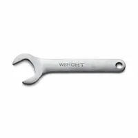 WRIGHT TOOL Open End Wrench: Steel, Satin, 65 mm Head Size, 9 1/2 in Overall Lg, Fixed (MPN 14-65MM)