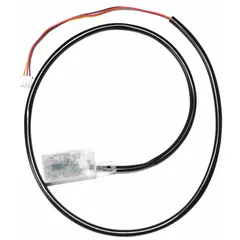 Replacement humidity sensor assembly for HVACR control systems. Monitors and regulates humidity levels in commercial and industrial heating, ventilation, air conditioning, and refrigeration applications. Used to maintain environmental conditions in facilities such as warehouses, data centers, and manufacturing plants.