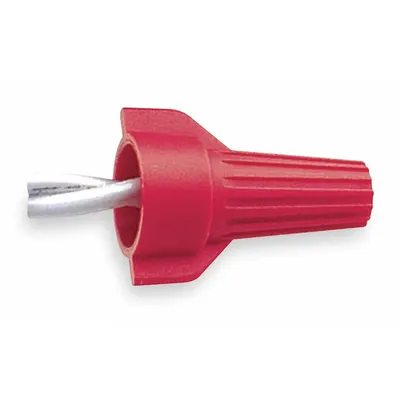 BUCHANAN Twist-On Wire Connectors: Red, Wire Sizes 18 AWG – 10 AWG, 600 V, 500 - General Purpose Wire Connectors