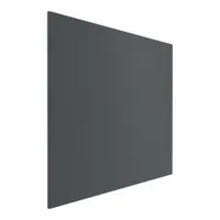 HADRIAN Partition Panel: Solid Plastic HDPE, Plastic, Slate, 55 in Ht, 28 in Wd, 1 in Thick (MPN X30028-231)