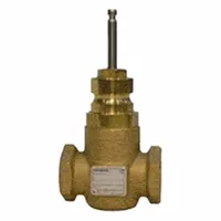 Hydronic Globe Valve: 2-Way, 25 CV Flow, 1 1/2 in Female NPT, Bronze Body, Stainless Steel Stem, NO (MPN 599-03169)