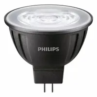 PHILIPS Compact LED Bulb: LED, MR16, 2-Pin (GU5.3), 8 W Watt, 75 W Incandescent Watt Equivalency (MPN 8MR16/LED/830/F25/DIM 12V 10/1FB)