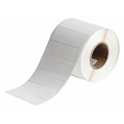 BRADY Pre-Cut Label Stock Roll: Rectangle, 1 in x 3 in, 3 in x 1 in - Brady Inkjet Precut Label Rolls