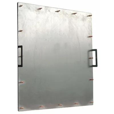 FLAME GARD Duct Access Door: 23 in x 23 in, 16 ga, Steel, Thumbscrews - Fire-Rated Flat Access Doors