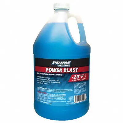 PRIME GUARD Windshield Washer Fluid, Ready to Use, Blue, Jug - Windshield Washer Fluids