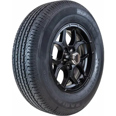 HI-RUN ST205/75R15 Trailer Tire & Wheel Assembly - Street Tire & Wheel Assembly