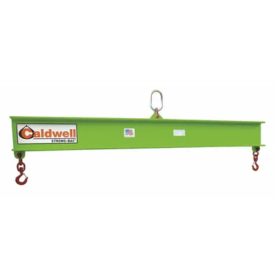 CALDWELL Lifting Beam: Lifting Beam, 6,000 lb Working Load Limit, Fixed, 24 in Overall Lg - Lifting Beams