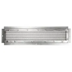 This roof fan bird screen prevents birds and debris from entering roof-mounted exhaust or supply fans. It is used in commercial and industrial HVAC systems to maintain airflow while protecting fan components.