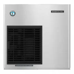 Air-cooled nugget ice machine head producing 475 lb of ice per day. Silver finish, 115V operation, dimensions 39 in H x 24 in W x 26 in D. Suitable for commercial kitchens, bars, and healthcare facilities requiring high-volume nugget ice.