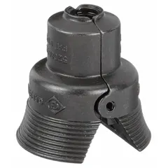 This Speed Lock adapter secures the draw stud during knockout punching operations. It is used with manual and battery hydraulic knockout punch systems for cutting holes in electrical enclosures, junction boxes, and sheet metal. Length: 1-3/4 inches. Manufacturer part number: SP-LOCK2.