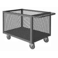 APPROVED VENDOR Box Truck: 1,400 lb, 42 1/2 in L x 24 1/2 in W x 28 1/8 in H, Flat, Std Polyolefin (MPN 4ST-EX-2436-5PO-95)