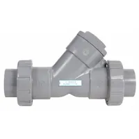 HAYWARD True Union Y Check Valve: Piston, Y-Style Valve Body, 2 1/2 in Pipe Size, Socket x Socket (MPN YC10250SU)