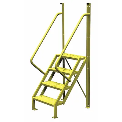 TRI-ARC Configurable Platform Ladder: 7.7 ft Overall Ht, 30 in Overall Wd, 20 in Overall Dp - Base Ladders & Stairs
