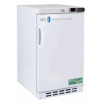 AMERICAN BIOTECH SUPPLY Lab Refrigerator: 2.5 cu ft, Undercounter, 1°C to 10°C, 22 3/4 in Overall Dp (MPN ABT-HC-UCBI-0204)