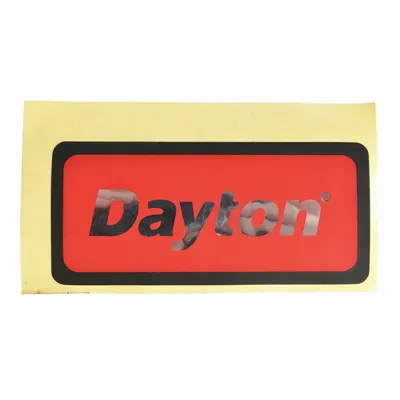 DAYTON Name Plate EW-55 for GGS Material Handling - GGS Material Handling Parts