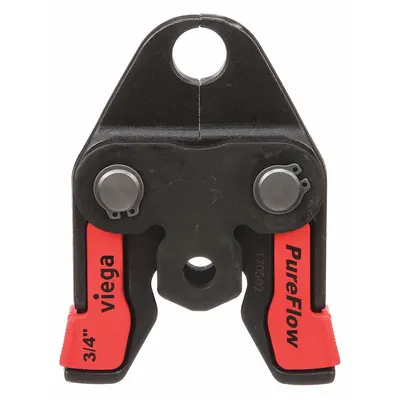 RIDGID Press Jaw: 3/4 in Pipe, PEX, For Viega Pureflow - Jaws & Rings for Standard & Extended Press Tools