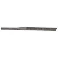 This 4-inch reciprocating saw file is designed for cutting and shaping fiberglass, metal, plastic, and wood. It attaches to a reciprocating saw for controlled material removal in fabrication, maintenance, and repair tasks
