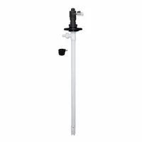 ACTION PUMP Drum Pump Nozzle: Manual, No Meter Included, 31.7 gpm Max. Flow Rate, Polypropylene (MPN PPNOZZLECAM)