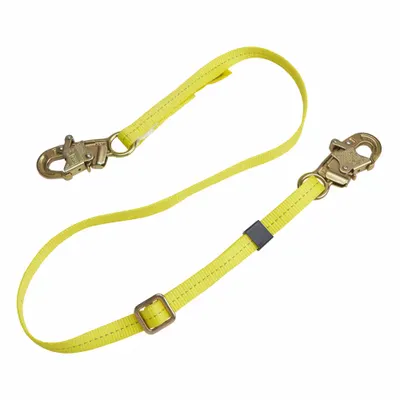 3M DBI-SALA Positioning Lanyard: Steel Snap Hook, Steel Snap Hook, 6 ft Lg - Positioning & Restraint Lanyards