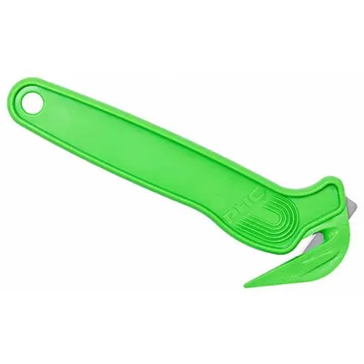 PACIFIC HANDY CUTTER, INC Disposable Film Cutter: 6 1/2 in Overall Lg, Straight Handle - Disposable Single-Hook Safety Cutters