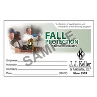 JJ KELLER Reference Material: Fall Protection for Gen Industry, English (MPN 50517)