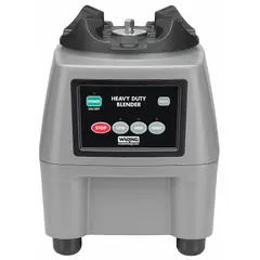 This ultra heavy-duty blender base features a stainless steel construction and a 3 1/4 hp motor operating on 120V AC. With 3 speeds, it is designed for blending functions including soups. Suitable for high-volume food and beverage operations in commercial kitchens and institutional settings.