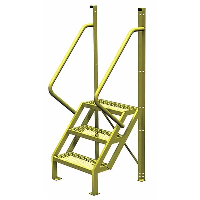 TRI-ARC Configurable Platform Ladder: 6.8 ft Overall Ht, 30 in Overall Wd, 20 in Overall Dp - Base Ladders & Stairs