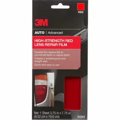 3M 3441SRP is a red masking tape designed for temporary surface protection during auto body repair and refinishing. It provides clean paint lines and resists solvents. The tape measures 1 7/8 inches in width.