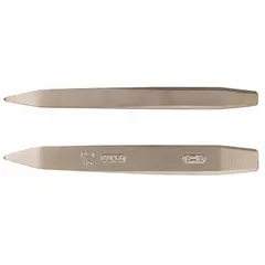 This concrete chisel is made from aluminum bronze for non-sparking performance. With a 15 in overall length, it is suited for chipping and breaking concrete in hazardous environments where spark prevention is critical.