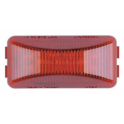 MAXXIMA Clearance Marker Light: Clearance Light, LED, Rectangular, Surface Mount - Clearance Lights