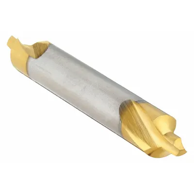 KEO Center Drill: Plain Type, #4 1/2, 90°, 2 1/2 in Overall Lg - Plain-Tip Center Drills