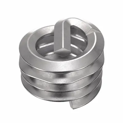 HELI-COIL Helical Insert: Tanged Tang Style, Free-Running, #8-32 Thread Size - Free-Running Tanged Helical Inserts