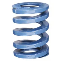 Die Spring: Alloy Steel/Bronze, Cylindrical Shape, Closed, Ground End, 1 1/2 in Lng, 10 PK (MPN 304106D)