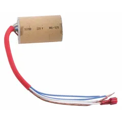 This replacement kit includes a heating element and thermocouple for 220V operation. Designed for use with Master Appliance models 3KH79, 6NE91, and 6NE97, it is suitable for heat tools requiring precise temperature control in applications such as shrink tubing, wire harnessing, and plastic welding.