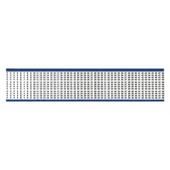Preprinted wire marking label sheet with legend 0 to 49. Includes 3,750 black-on-white vinyl labels per pack of 25. Temperature range -40°F to 212°F. Used for permanent identification of wires, cables, and terminals in industrial control panels and electrical installations.