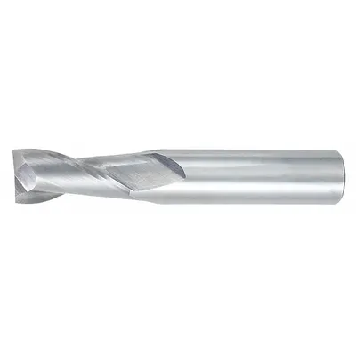OSG Square End Mill: Carbide, TiAlN Coated, 2 Flute, 20 mm Mill Dia, 38 mm LOC - General Purpose Carbide Square End Mills