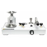 FLUKE Pneumatic Deadweight Tester: Pneumatic Deadweight Tester, NIST, AC Adapter, Hand Pump, CE (MPN P3022-INH2O-P)