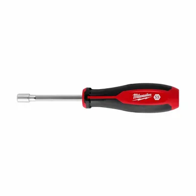 MILWAUKEE Nut Driver: Straight, HollowCore, Metric, Without Magnetized Tip, Std - Pass-Through Nut Drivers