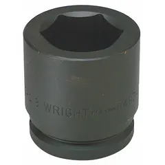 Metric 110 mm impact socket with 1-1/2" drive, 6-point standard configuration, and black oxide finish. Designed for use with impact wrenches in heavy-duty fastening and loosening applications on industrial equipment and machinery.