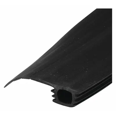 PRIME-LINE B 716 Bug Seal, 84 in L x 1 1/2 in H x 5/16 in W, Unfinished Black - Screen Door Hardware
