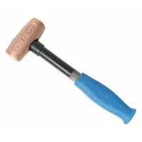 Mallet: Steel Handle, 2 lb Head Wt, 1 1/2 in Dia, 3 1/2 in Head Lg, 12 in Overall Lg (MPN AM2CUCG)