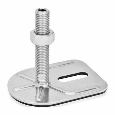 JW WINCO Non-Skid Male Leveling Mount - Non-Skid Male Leveling Mounts