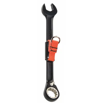 PROTO JSCV14-TT SAE Spline Tether-Ready Ratcheting Combination Wrench, 7/16 in - SAE Spline Tether-Ready Ratcheting Combination Wrenches