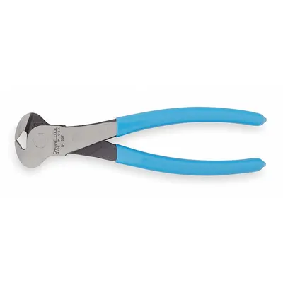 CHANNELLOCK End Cutting Nippers: 7 3/8 in Overall Lg, For 0.09 in Max Wire Thick - General Purpose Nippers